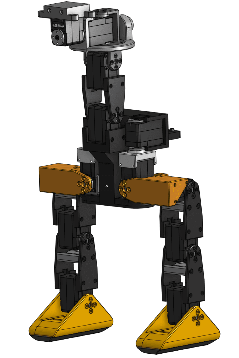 Open Duck Mini v2 side view